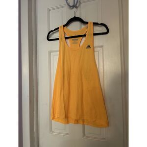 Adidas Women's Climalite Ultimate 2.0 Orange Tank Top Racerback Size XL